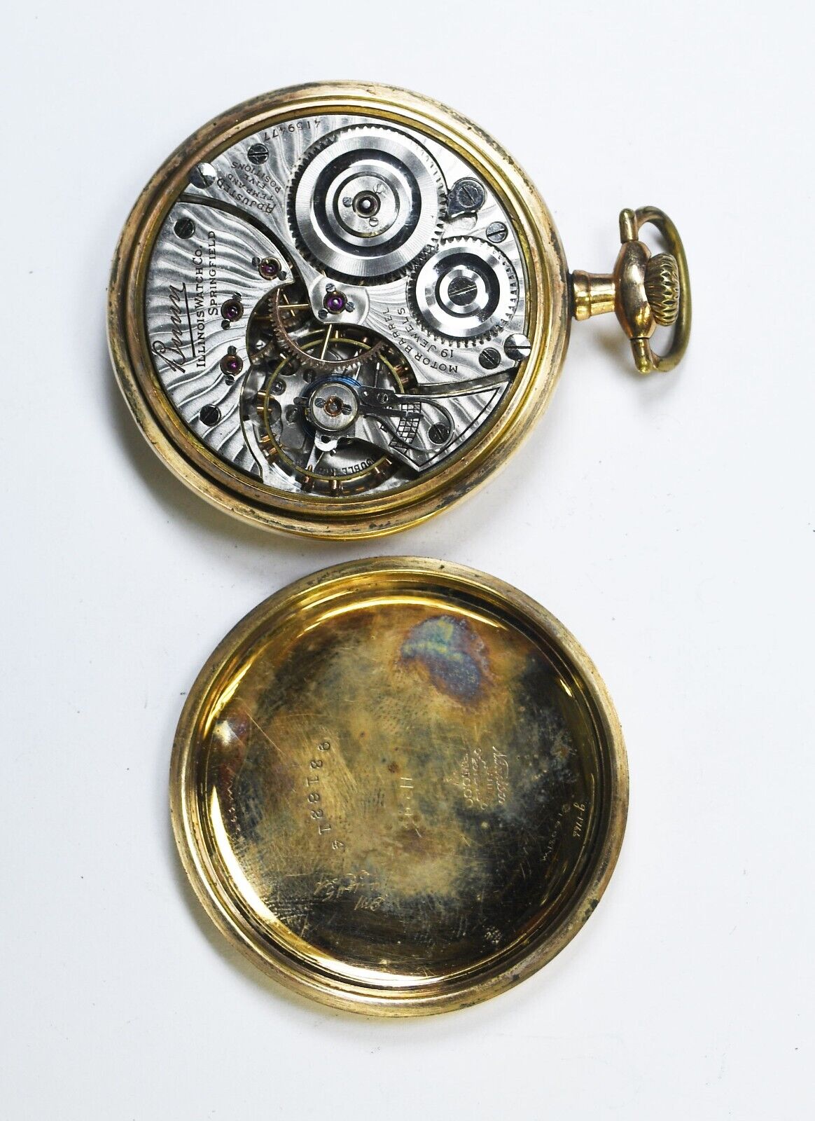 1922 Illinois Bunn Special 19j Size 16 OF 20yr GF Pocket Watch Railroad Grade