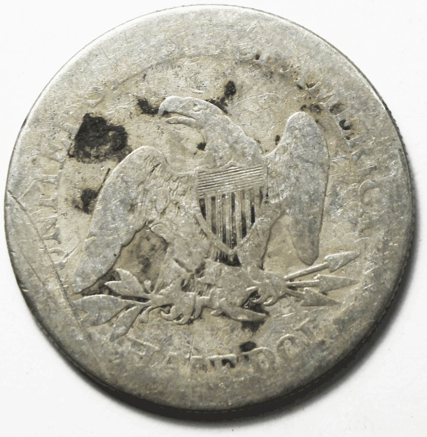 1860 50c Seated Liberty Silver Half Dollar Fifty Cents Philadelphia