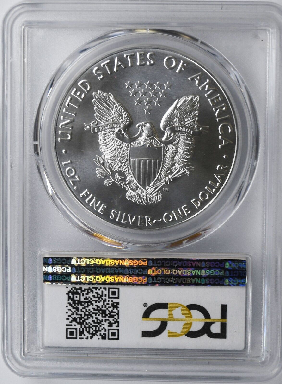 2017 $1 Silver American Eagle PCGS MS69 One Ounce Fine