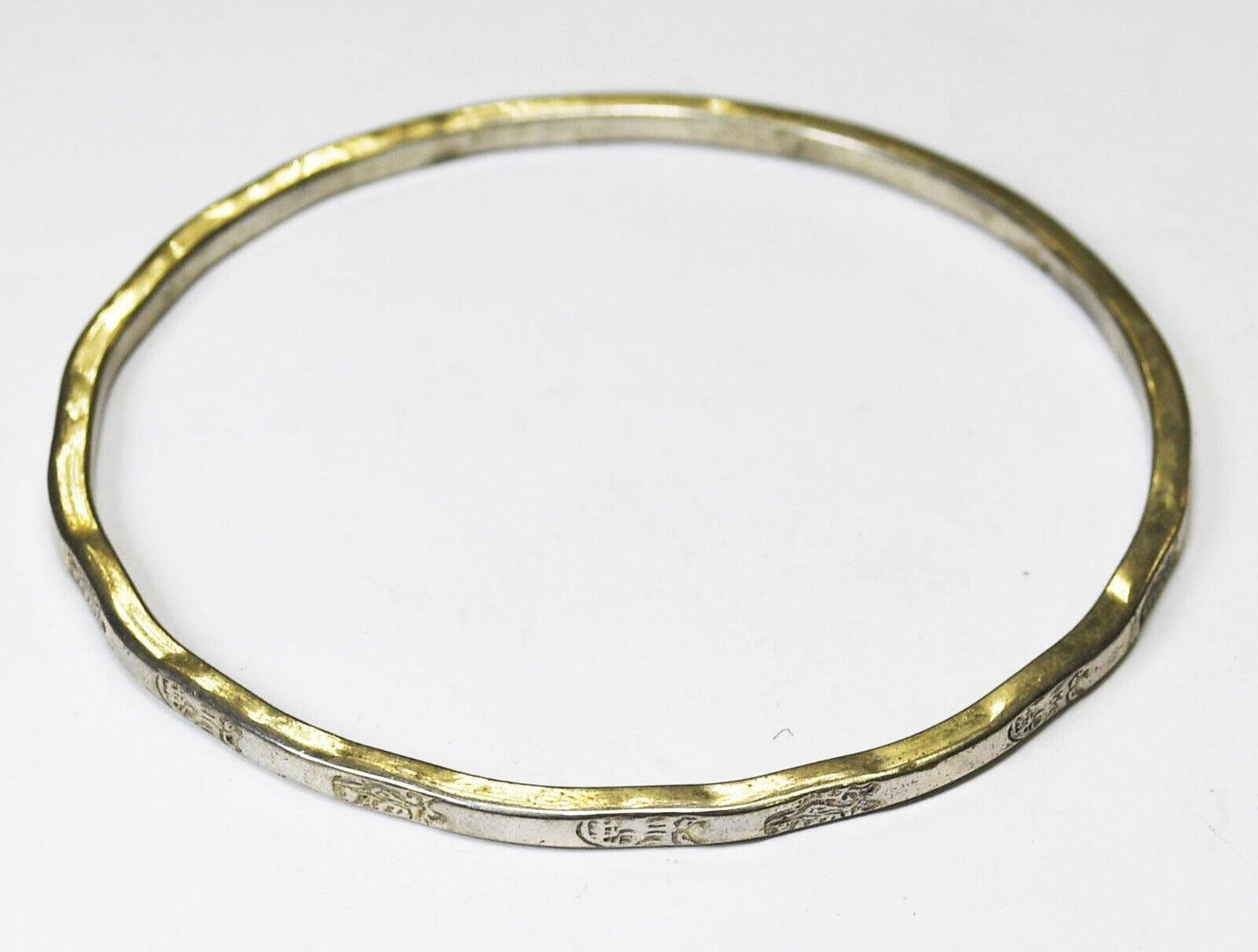 Sterling Silver Medium Bangle Bracelet 3mm