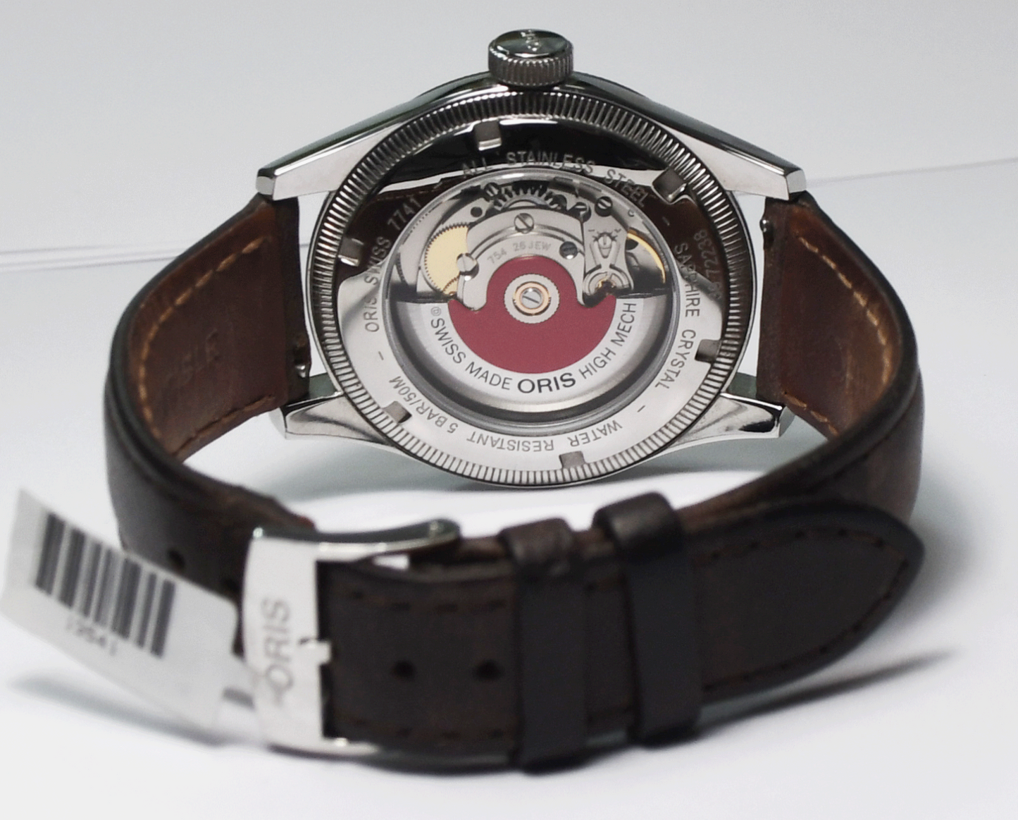 Men's Oris 7741 Big Crown Automatic 40mm Stainless Skeleton 50m Wristwatch