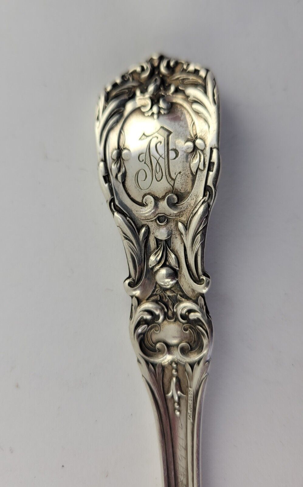 Reed & Barton Francis I Sterling 7 1/8" Flat Handle Master Butter Knife 1.7oz.