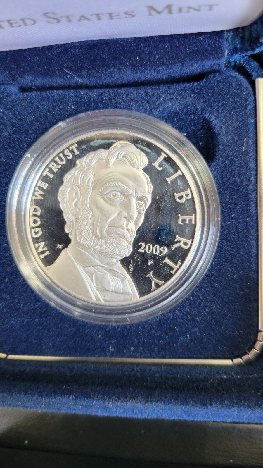 US Mint 2008, 09, 11, 14 Commemorative Silver $1 Eagle, Army, Lincoln, Baseball