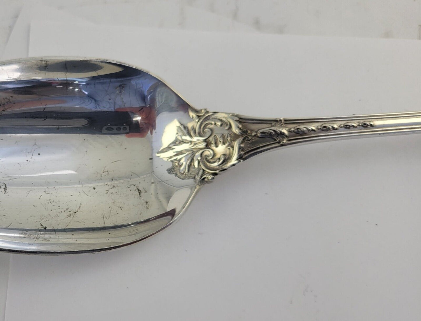 Reed & Barton Francis I Sterling 14" Gravy/Dressing Spoon- Old Marks 8.8oz.