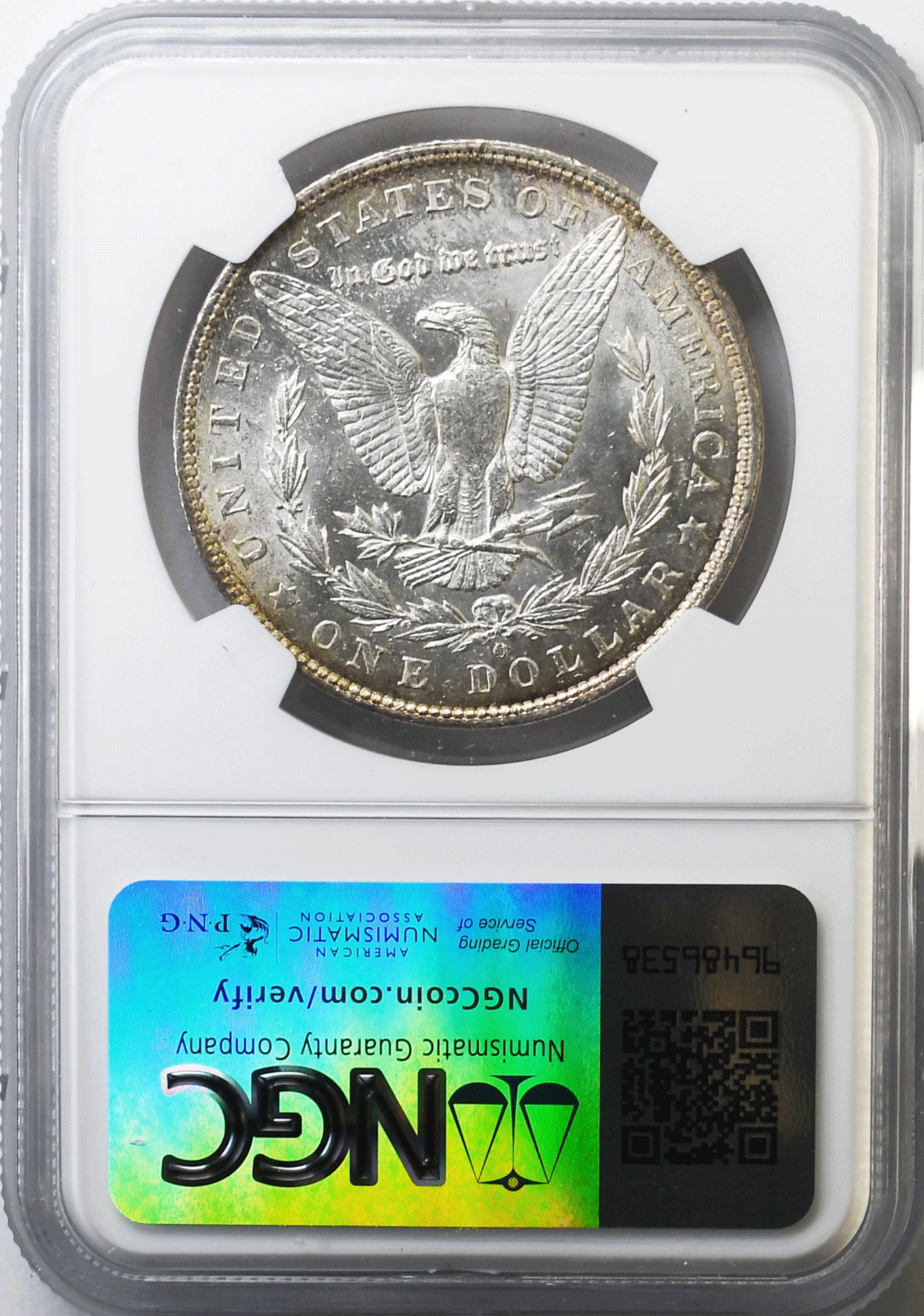1904 O $1 Morgan Silver Dollar MS61 NGC New Orleans Uncirculated