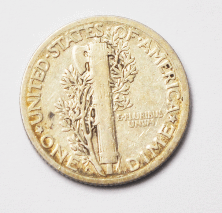 1926 D 10c Mercury Winged Liberty Silver Dime Ten Cents Denver