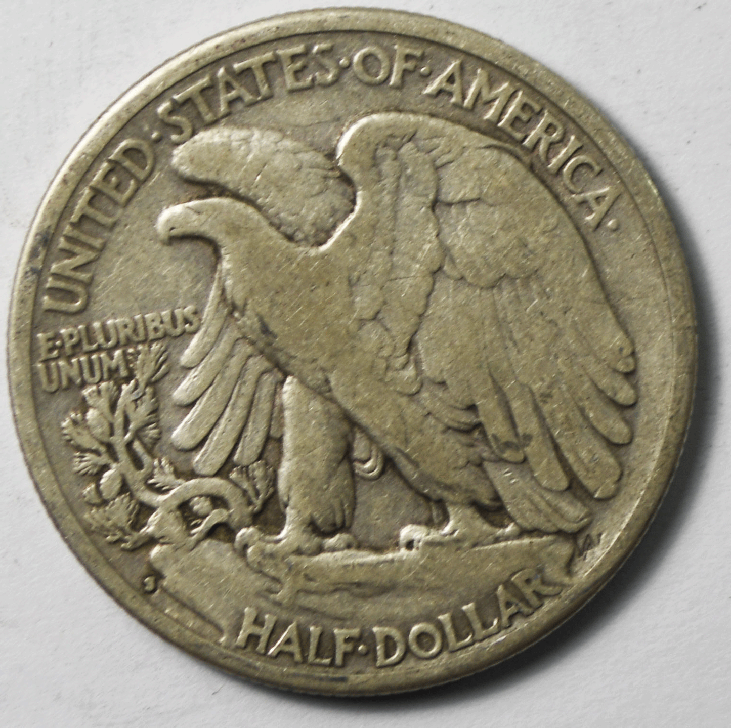 1934 S 50c Walking Half Dollar Silver Fifty Cents San Francisco