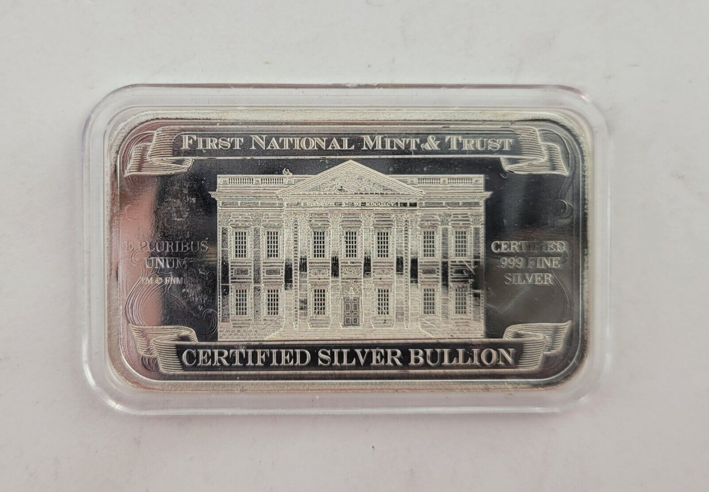 First National Mint & Trust Williams 1/2oz. .999 Fine Silver Bar Family Honor