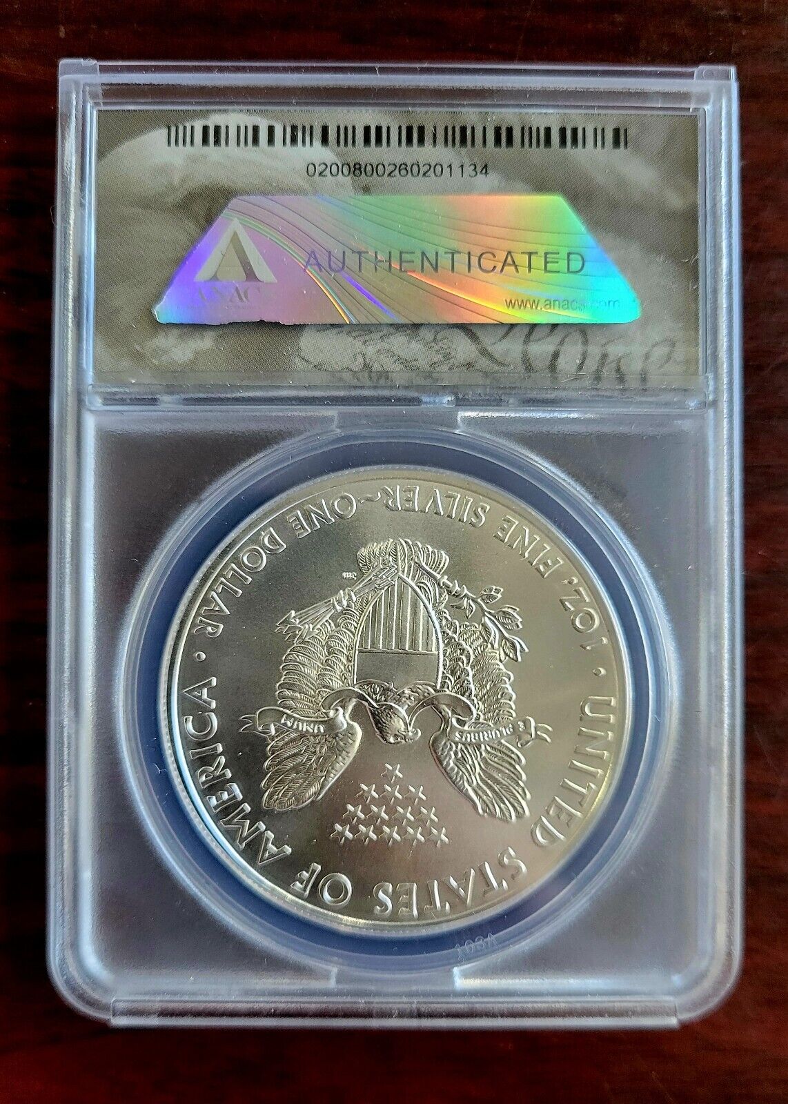 2011 (P) $1 American Silver Eagle ANACS MS69 Silver Dollar .999 Fine Silver 1oz.