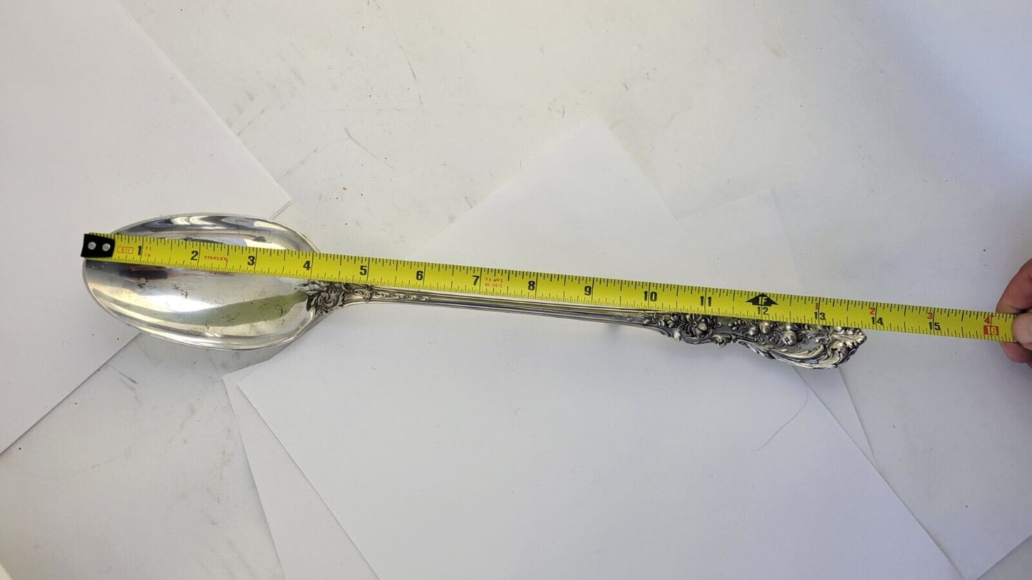 Reed & Barton Francis I Sterling 14" Gravy/Dressing Spoon- Old Marks 8.8oz.