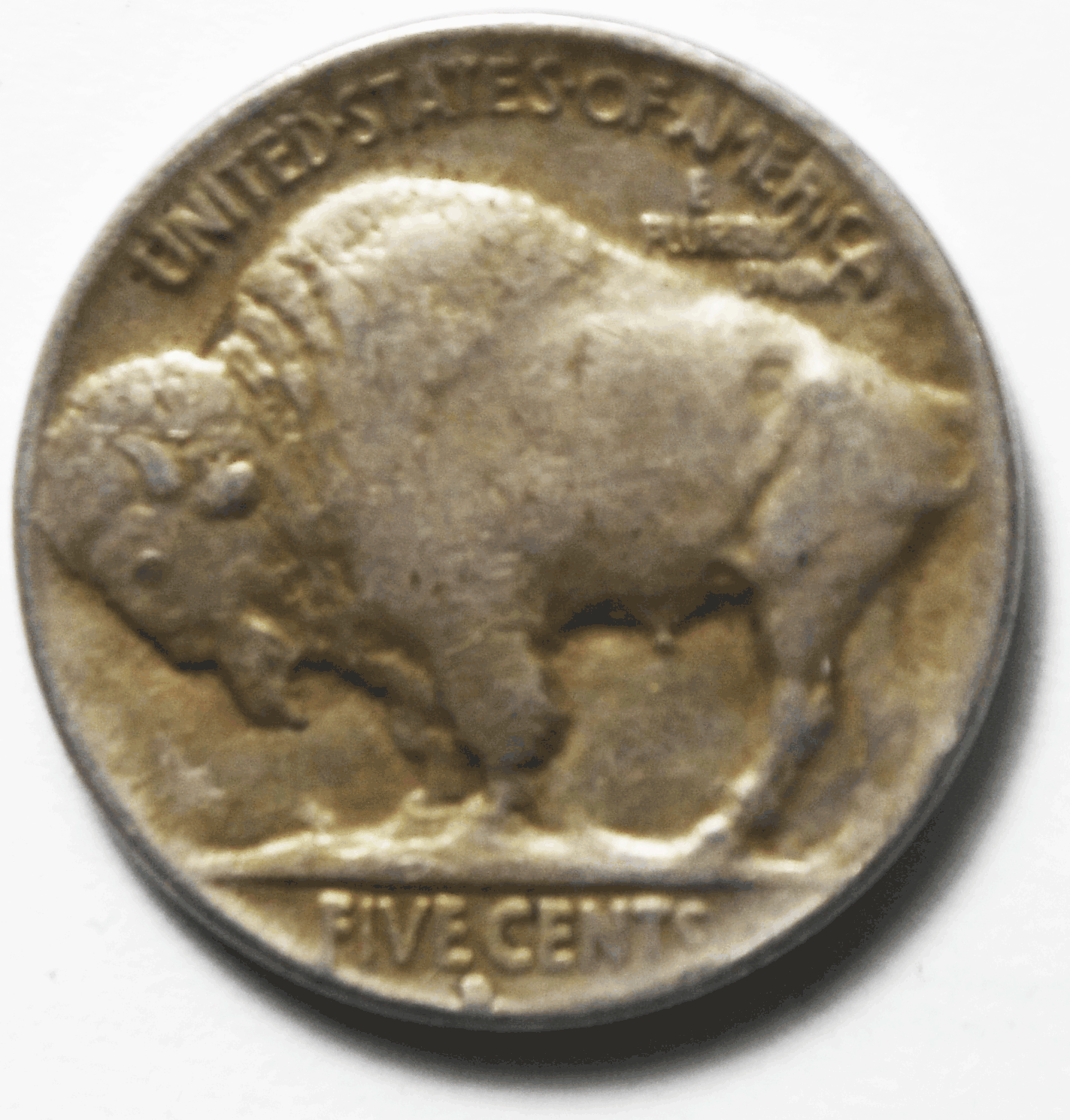1929 D 5c Buffalo Nickel Five Cents Denver