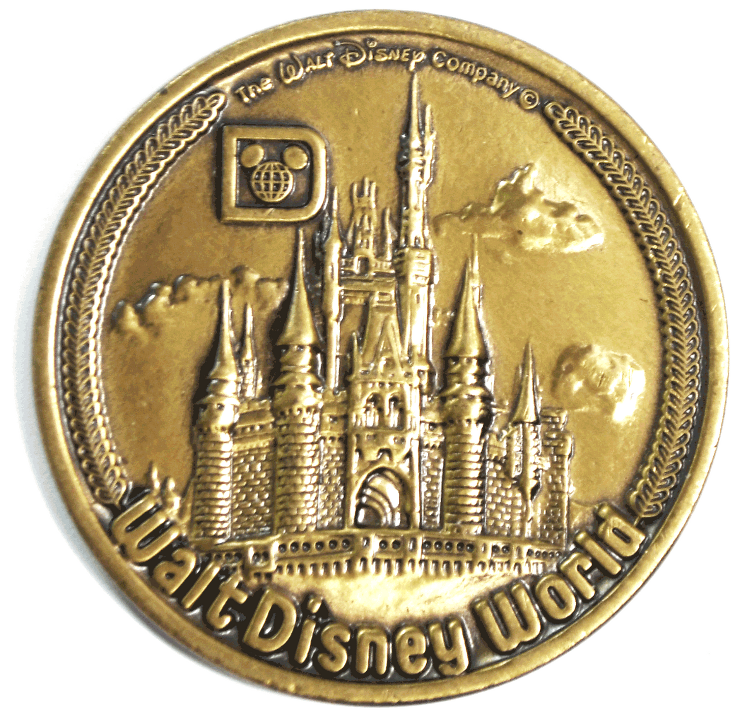Walt Disney World Bronze Main Street Medal 42mm