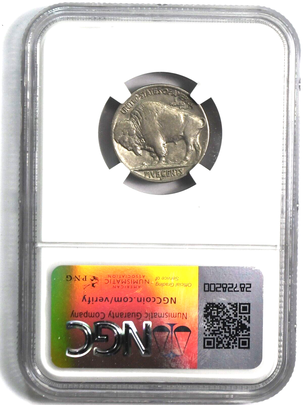 1935 S 5c Buffalo Nickel Rare Five Cents San Francisco NGC VF35 FS-801 DDR