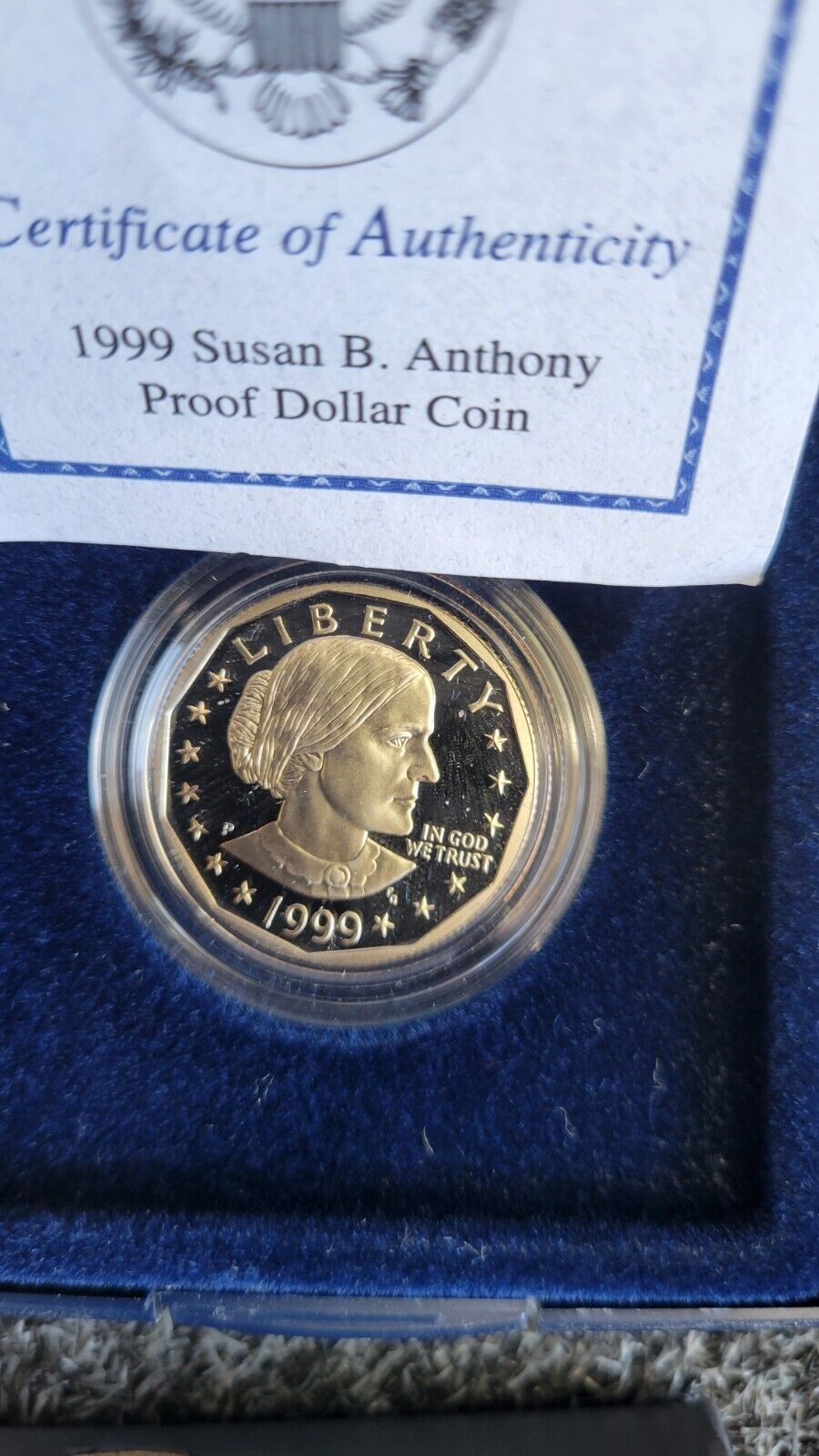 US Mint 1986, 03, 91, 82, 08, 99, 11, Commemorative Coin Set Army, Ellis, Susan