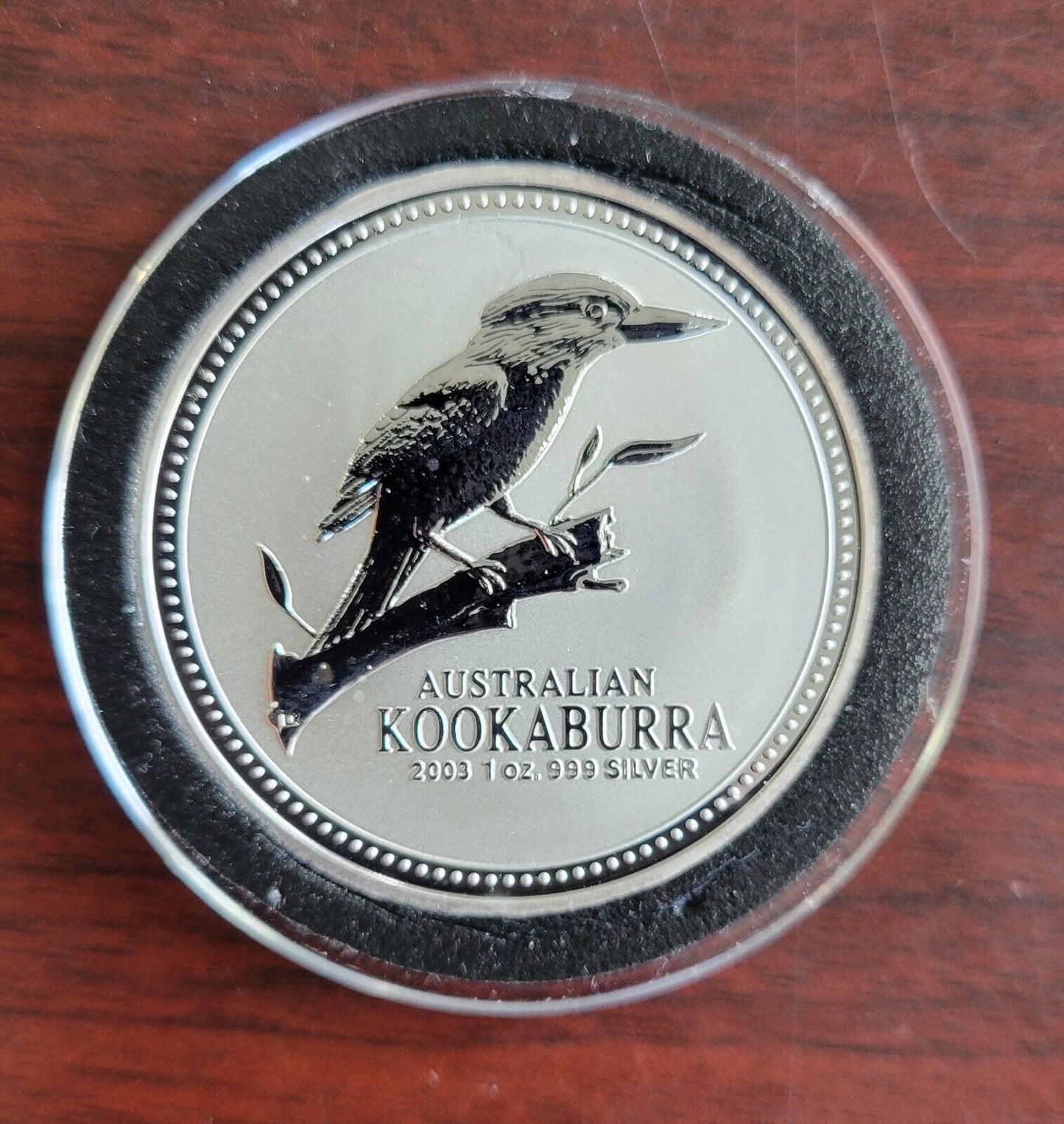 2003 Australian Kookaburra 1oz. Silver .999 Fine Dollar Coin Perth Mint