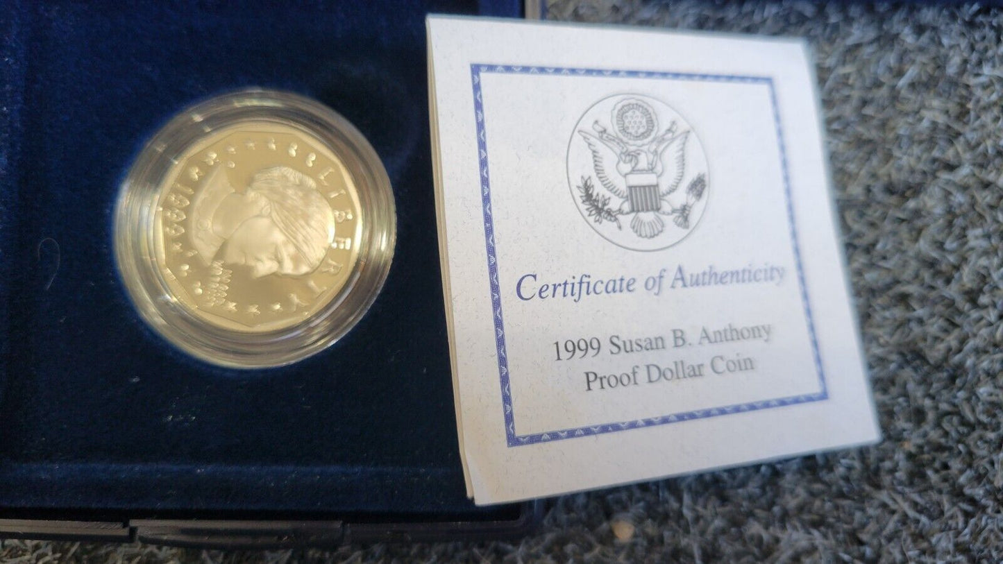 US Mint 1988, 99, 08, 76, 19 Commemoratives Eagle, Bicentennial, Susan, Penny