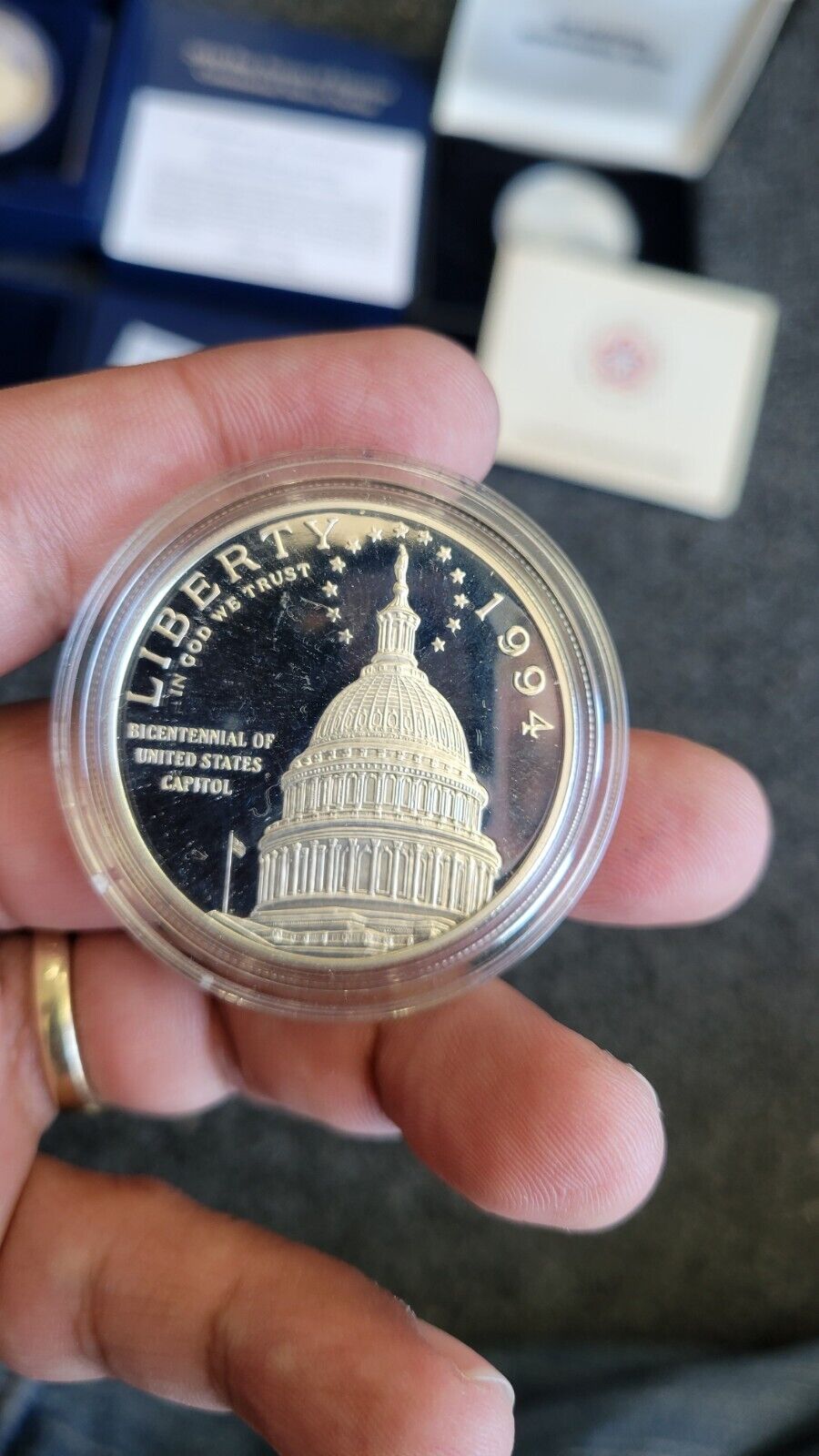 US Mint 1994, 14, 76, 10, 08, Commemoratives Capital, Eagle, Bicentennial