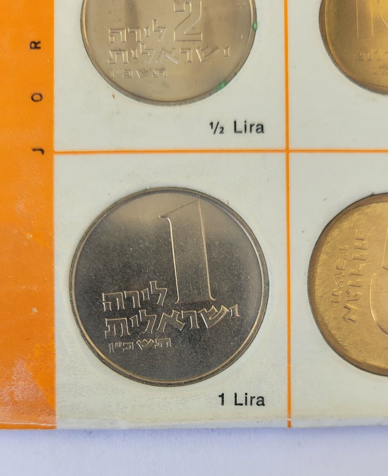 1966 Israel Proof-Like Issues Tel Aviv Mint 6 Coins Set Collection