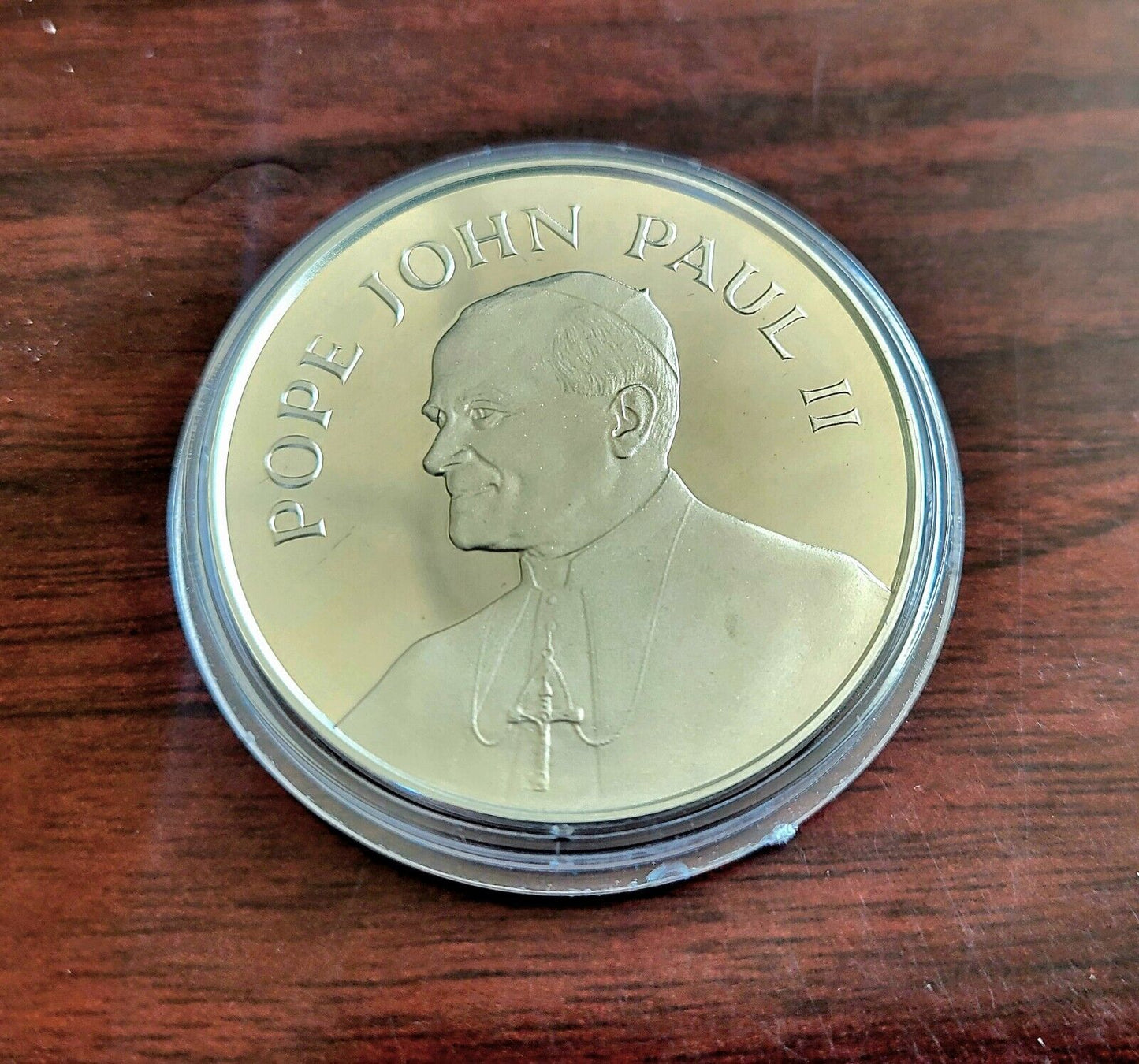 1987 Pope John Paul II Phoenix Arizona Papal Visit Sterling Silver Coin