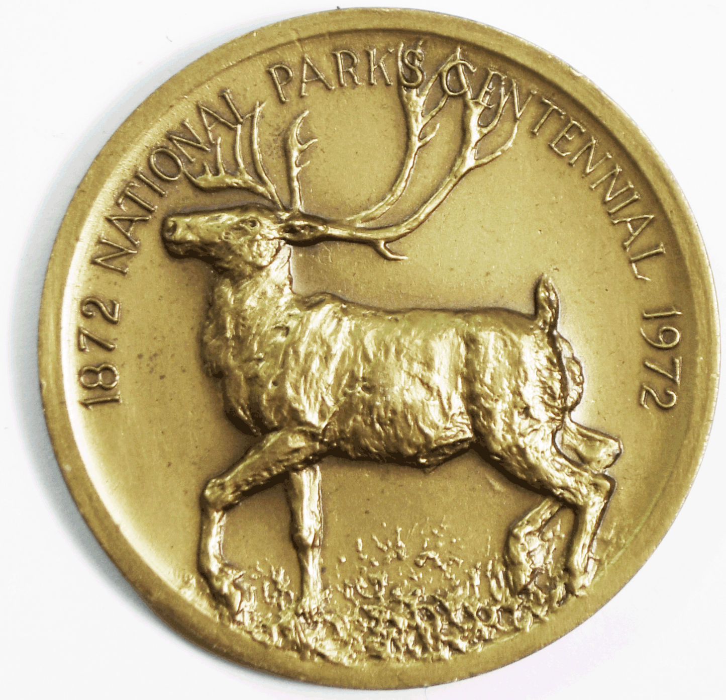 1982 Mount McKinley National Park Centennial Medallic Art Medal 38mm