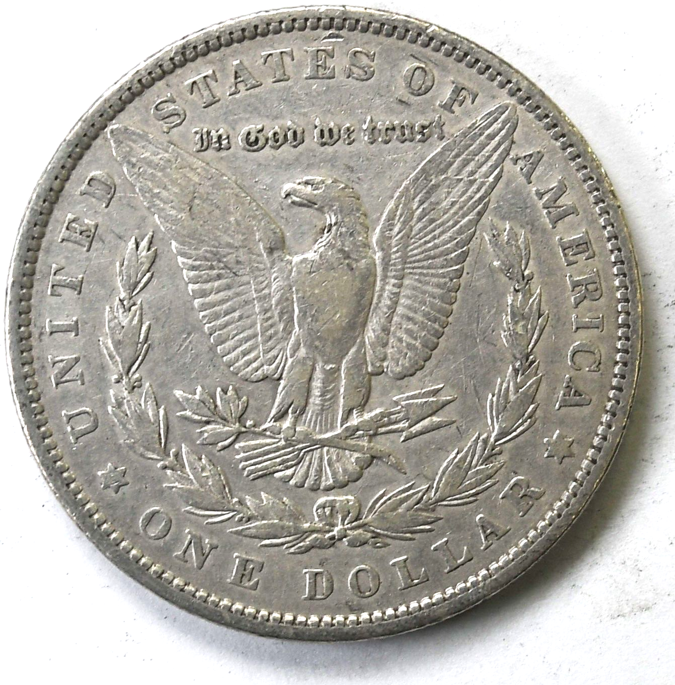 1878 $1 Morgan Silver One Dollar Philadelphia 79 Reverse VAM 229.1
