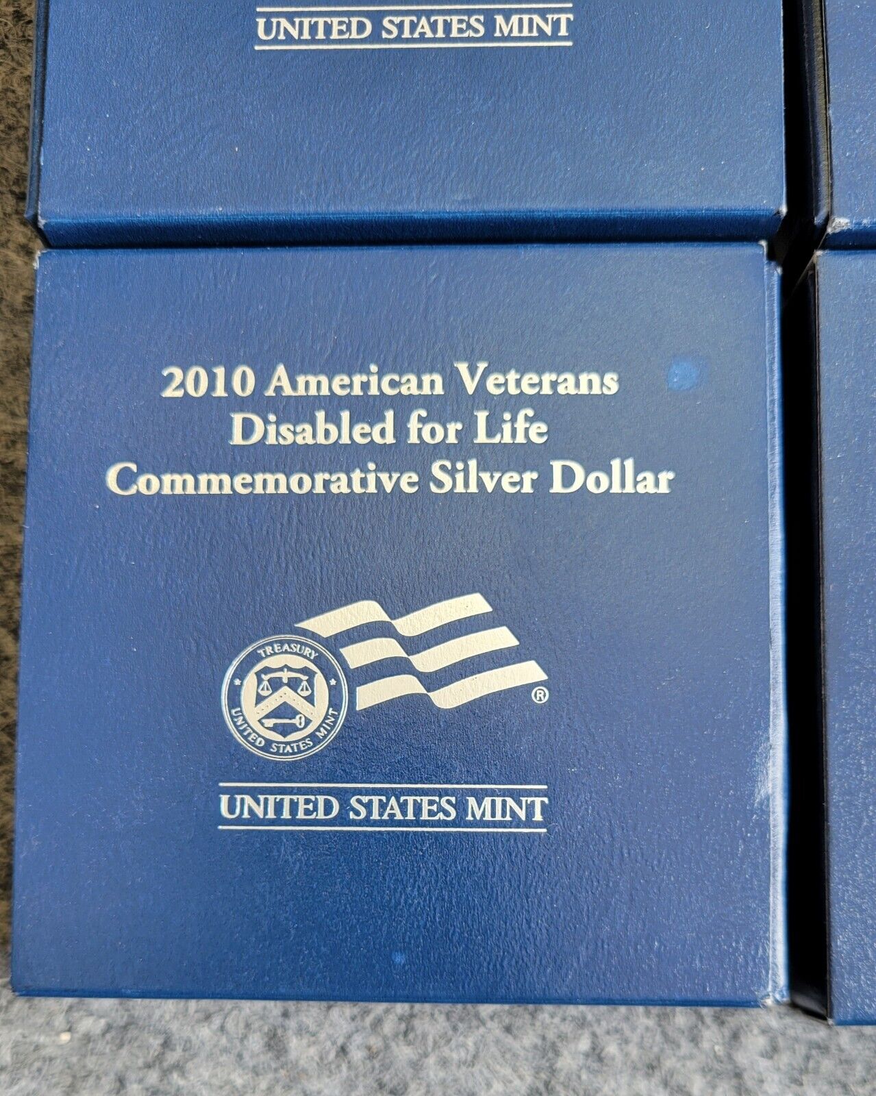US Mint 2009, 10, 11 Commemorative Silver Lincoln, Scouts, Medal Honor, Vets