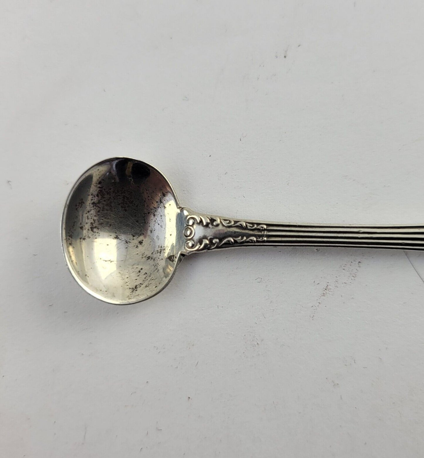 Olympia by Mechanics Watson Sterling Silver Master Salt Spoon 3 1/8"