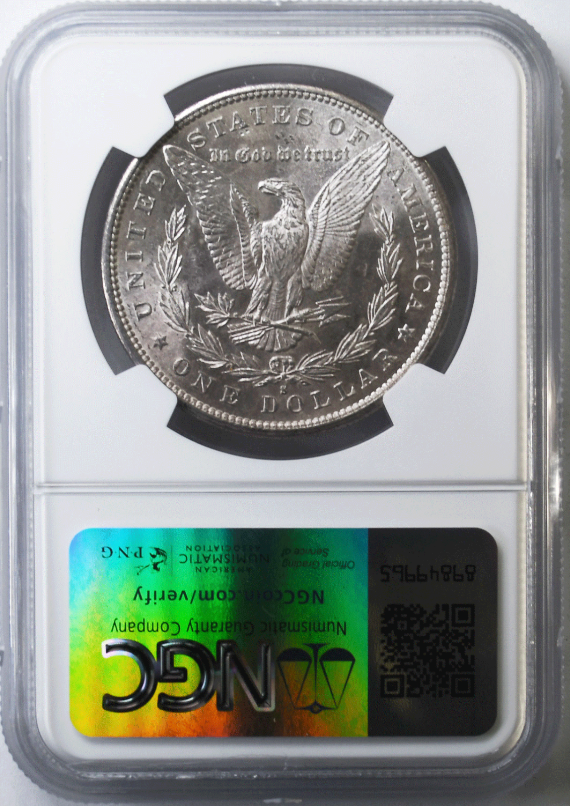 1881 S $1 Morgan Silver Dollar MS63 NGC Uncirculated San Francisco