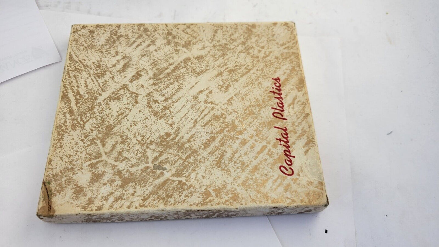 Capital Plastics  12pc. U.S. Gold Commemorative Coins Holder Black 423 w/Box