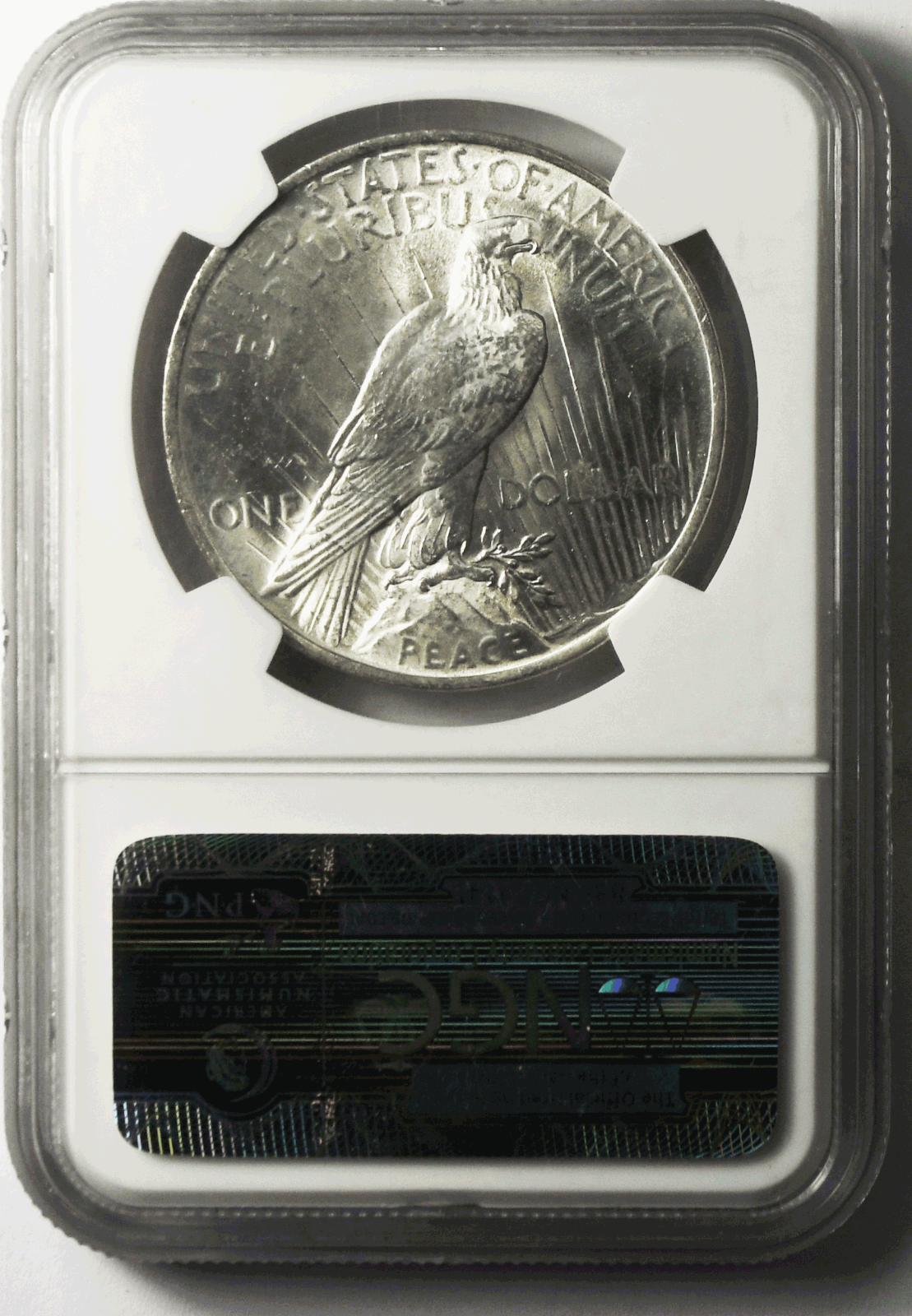1923 $1 Peace Silver One Dollar US NGC MS63 Philadelphia Brilliant Uncirculated