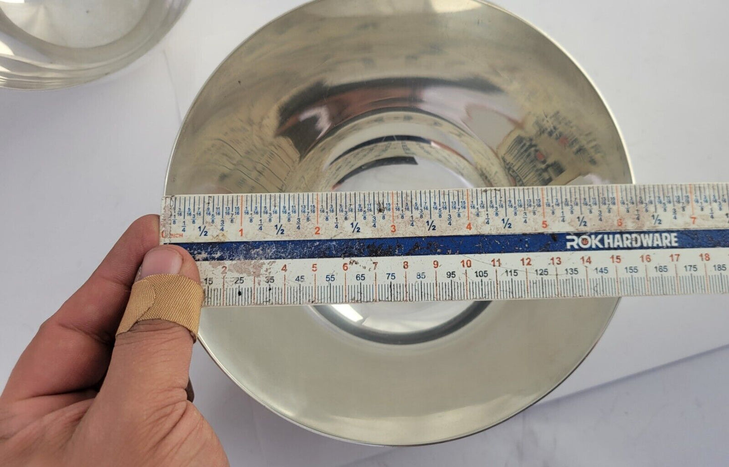 Tiffany & Co. Sterling Silver Candy and Nut 6 1/4" & 5 1/4" Wide Bowls 18oz.
