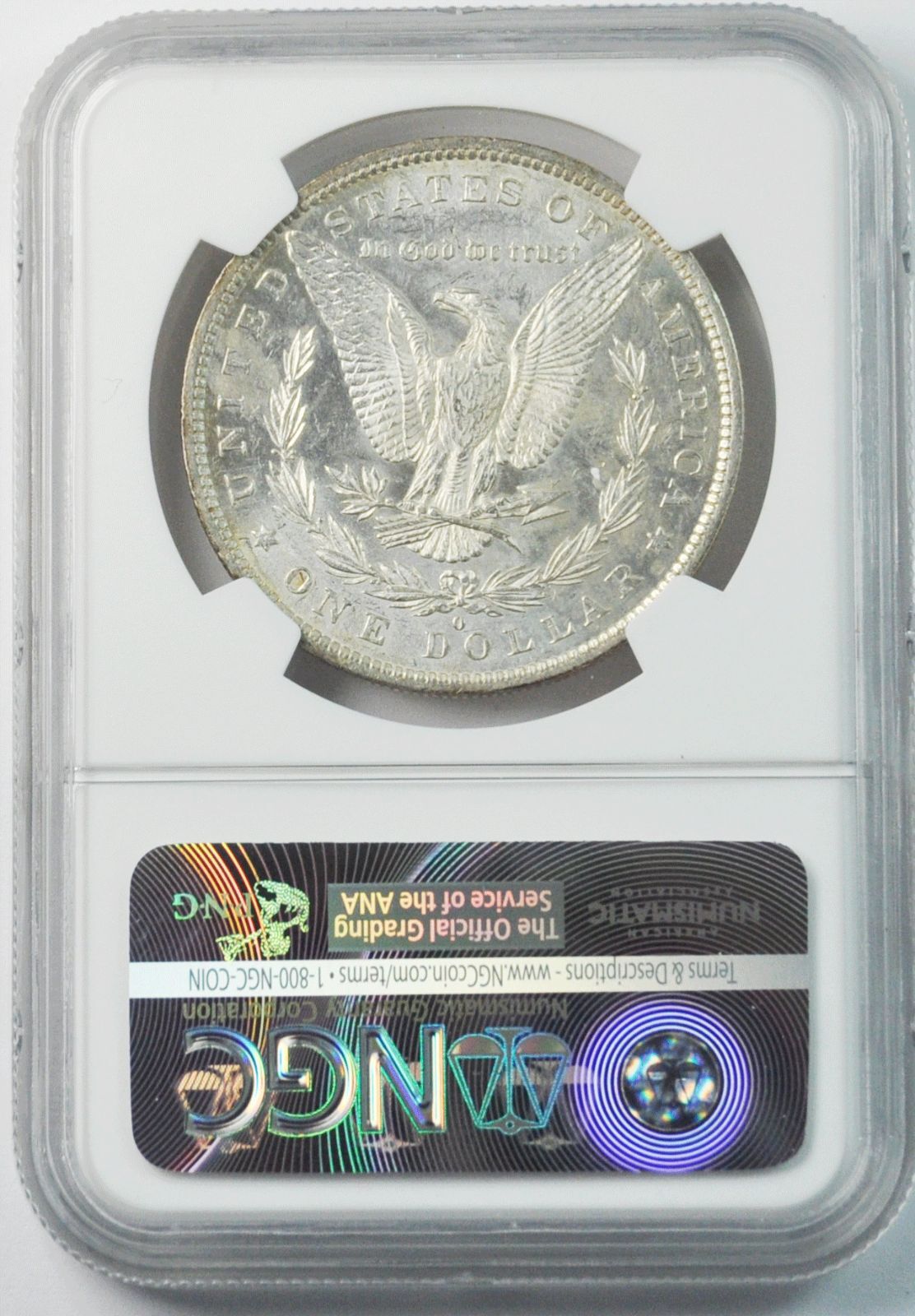 1884 O $1 Morgan Silver Dollar NGC MS62 PL Rare VAM 4A