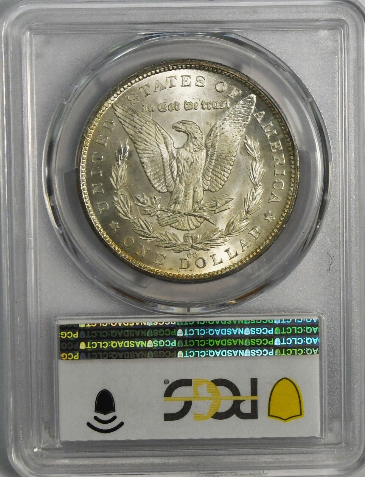 1880 CC $1 Morgan Silver One Dollar MS62 PCGS VAM 3A Carson City