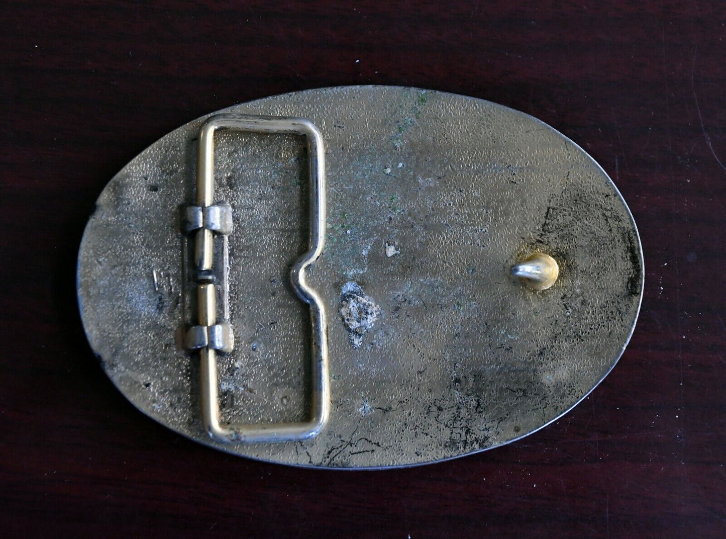 McCormick Gold Label Belt Buckle Bourbon Whiskey Weston Mo.