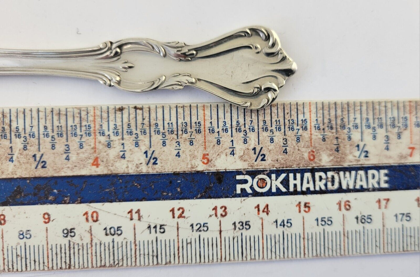 Marlborough by Reed & Barton Sterling 5 7/8" Solid Flat ButterSpreader .93oz.