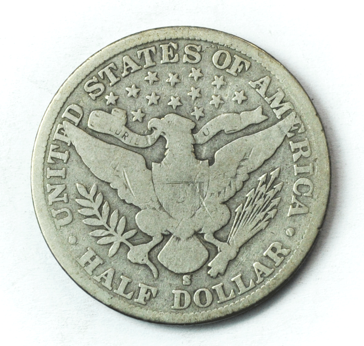 1904 S 50c Barber Silver Half Dollar Fifty Cents US San Francisco