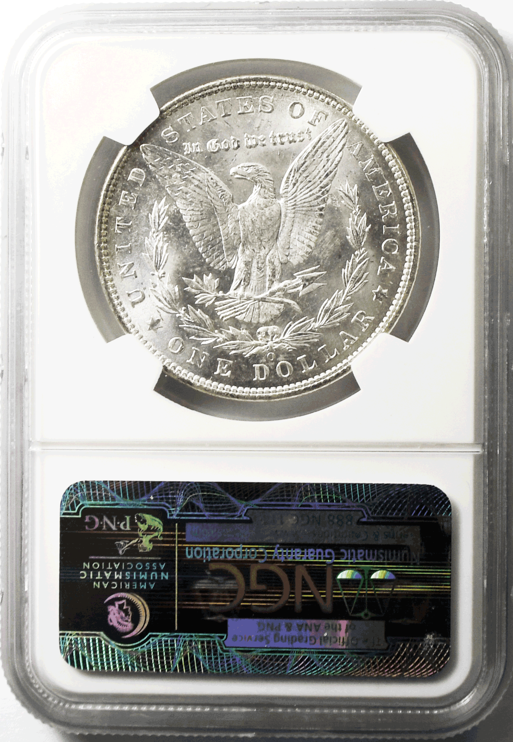 1904 O $1 Morgan Silver Dollar MS63 NGC Uncirculated New Orleans