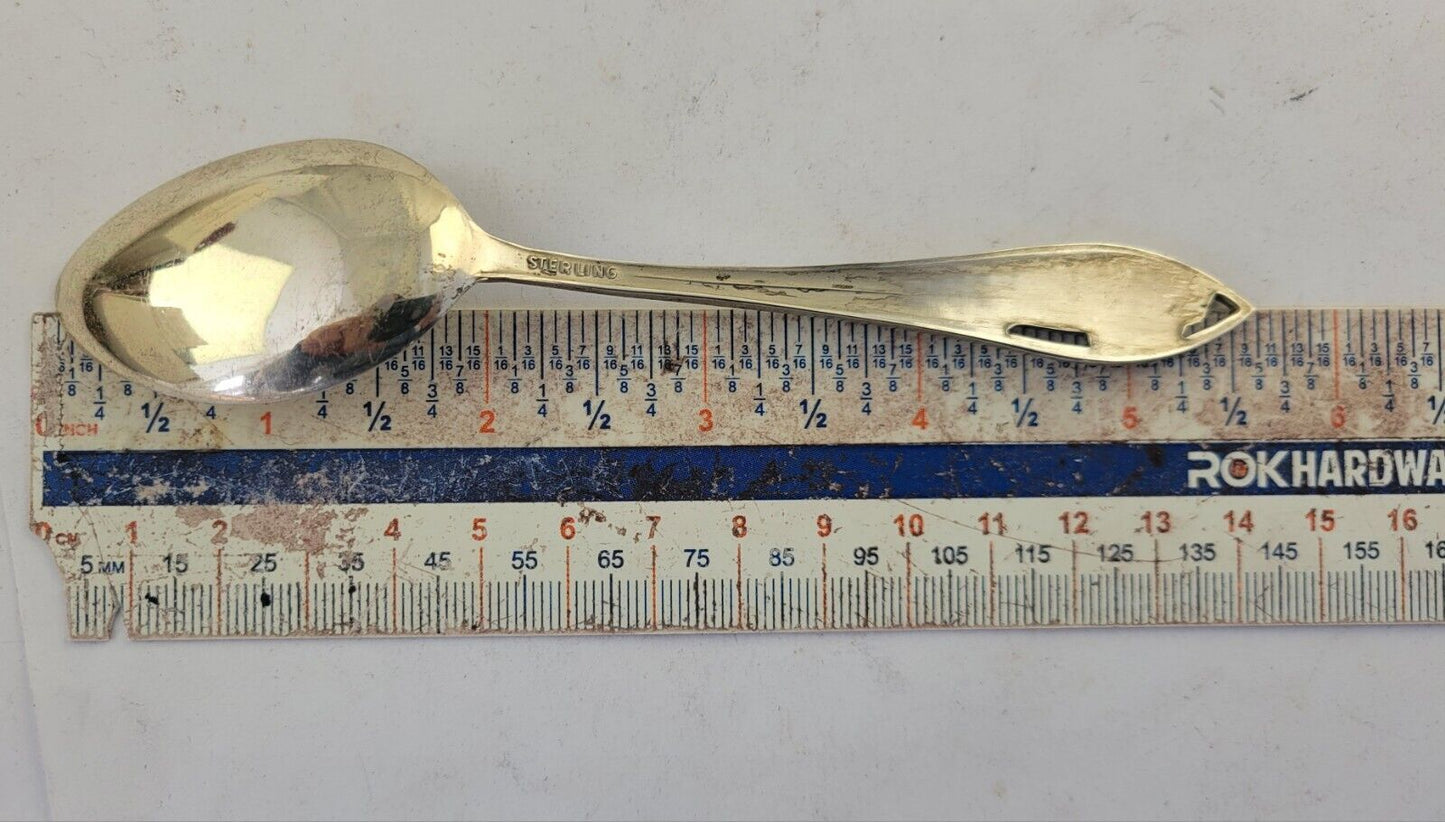 Arkansas State Sterling 5 5/8" Souvenir Spoon by Watson .65oz. Native American