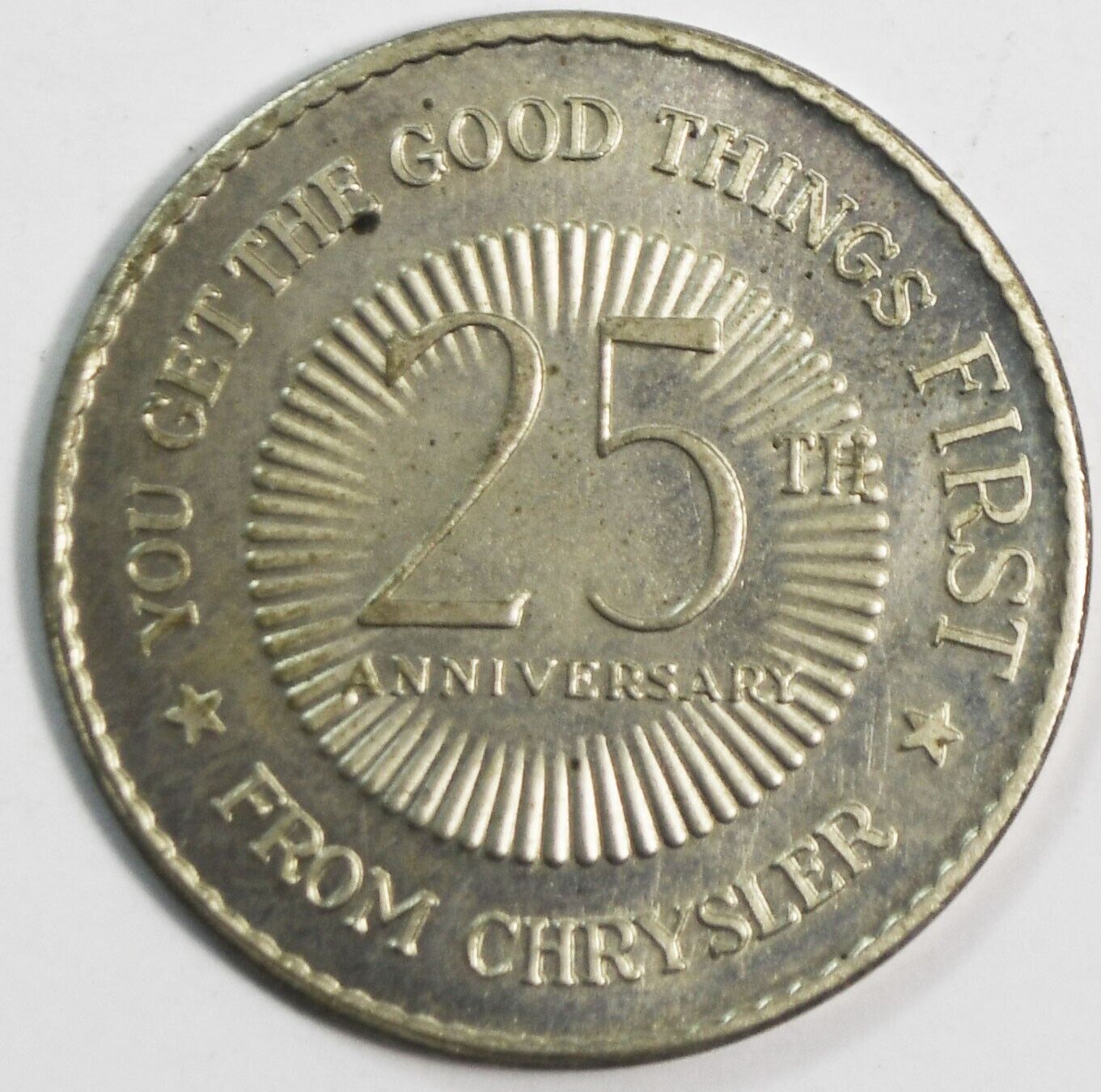 1949 Chrysler Anniversary 25th You Get the Good Things First 32mm