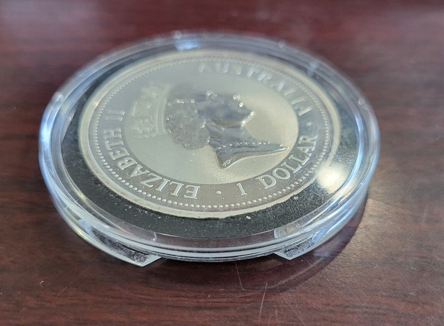 1994 Australian Kookaburra 1oz. Silver .999 Fine Dollar Coin
