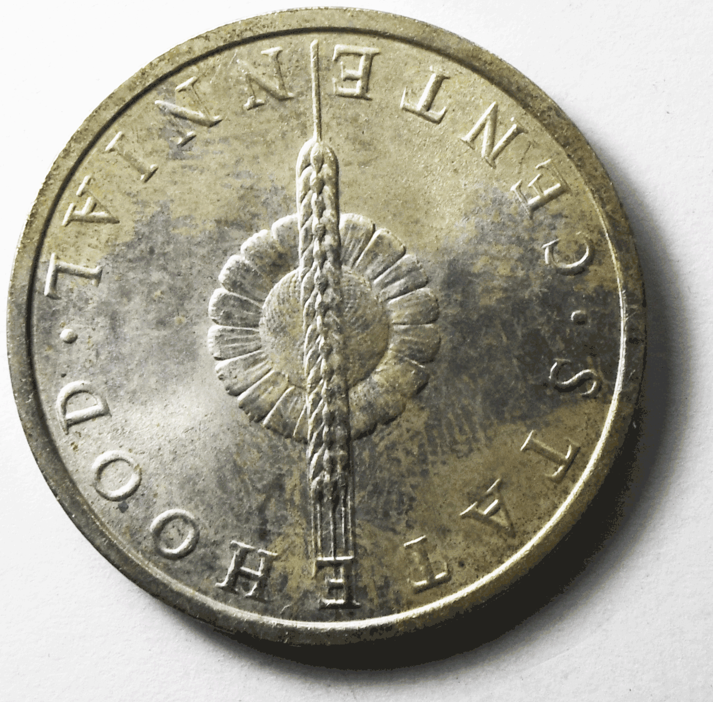 1961 Kansas Centennal Silver So Called Half Dollar Statehood Medal 34mm