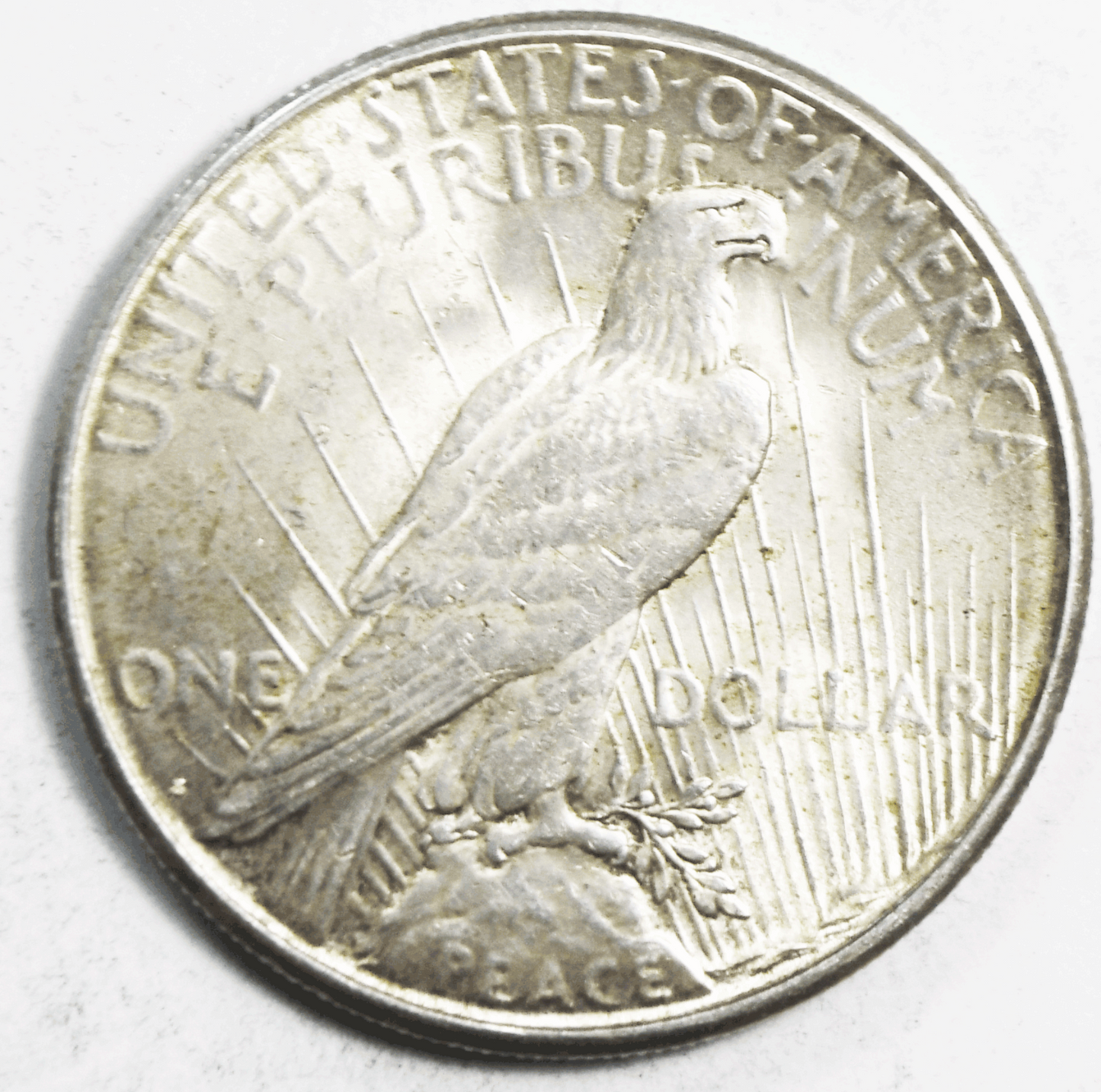 1923 S $1 Peace Silver One Dollar US San Francisco AU