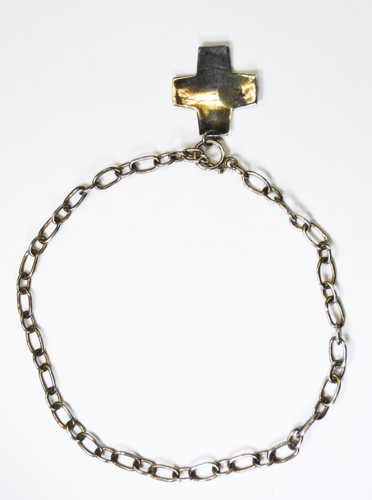 Sterling Silpada N0557 Virtuosity Cross Pendant 42mm 17" Necklace