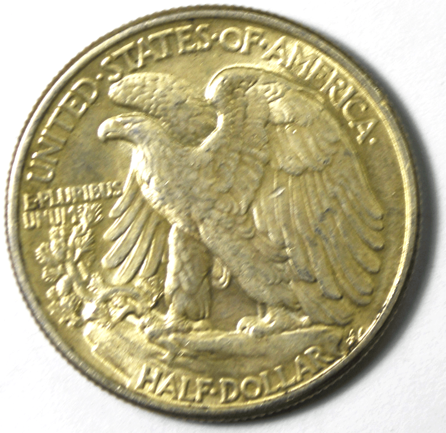 1945 50c Walking Liberty Silver Half Dollar Fifty Cents Philadelphia AU