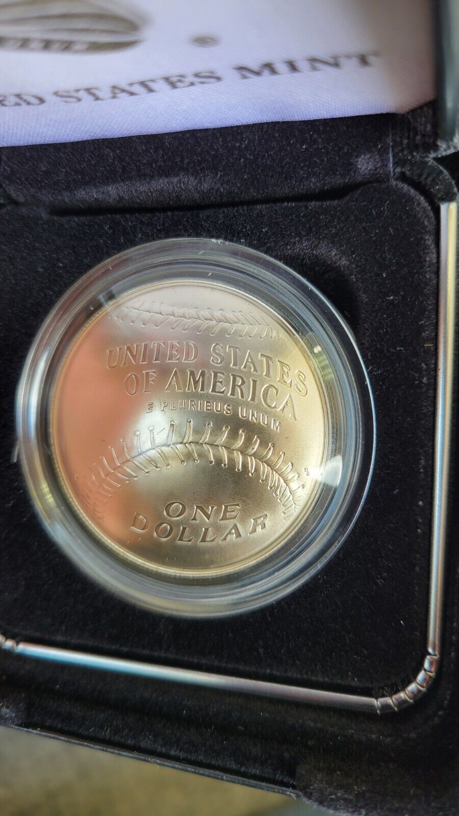 US Mint 2008, 09, 11, 14 Commemorative Silver $1 Eagle, Army, Lincoln, Baseball
