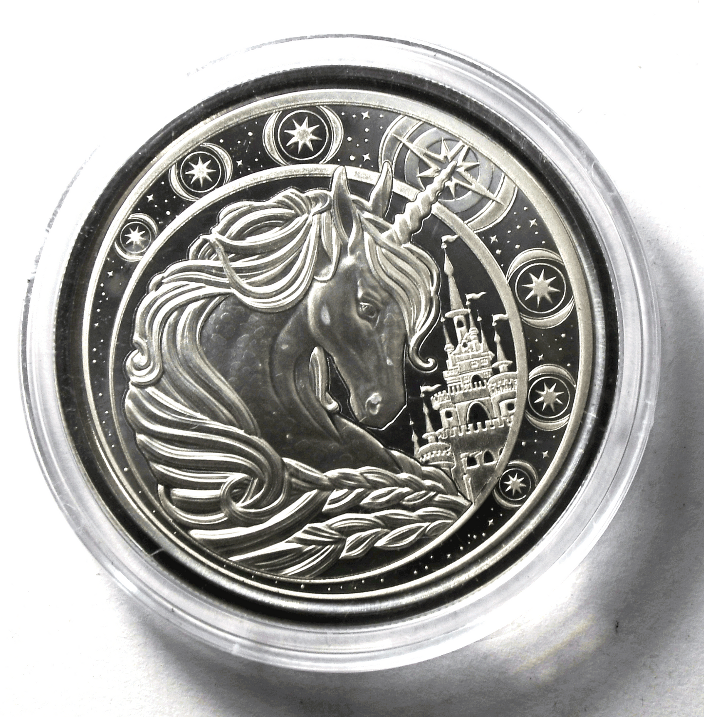 2023 .999 Silver 1oz Ghana Unicorn Five Cedis