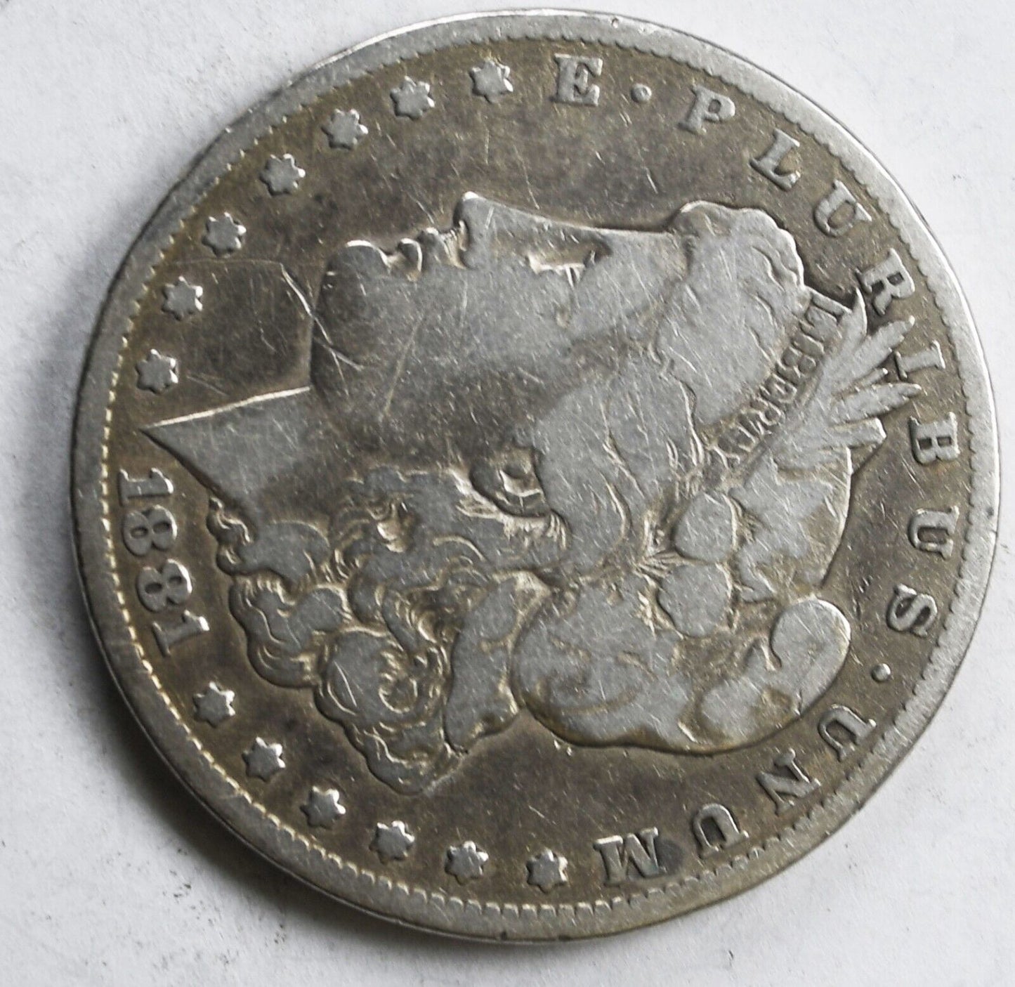 1881 CC $1 Morgan Silver One Dollar Rare Carson City