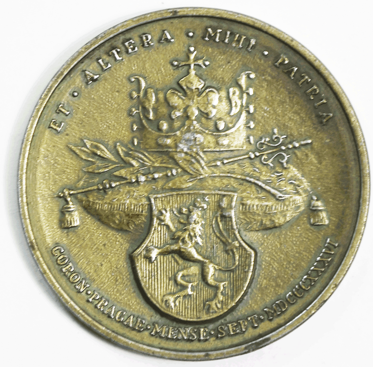 Medal Maria Anna Augusta Ferdinandi I Restrike Alloy Medal 45mm