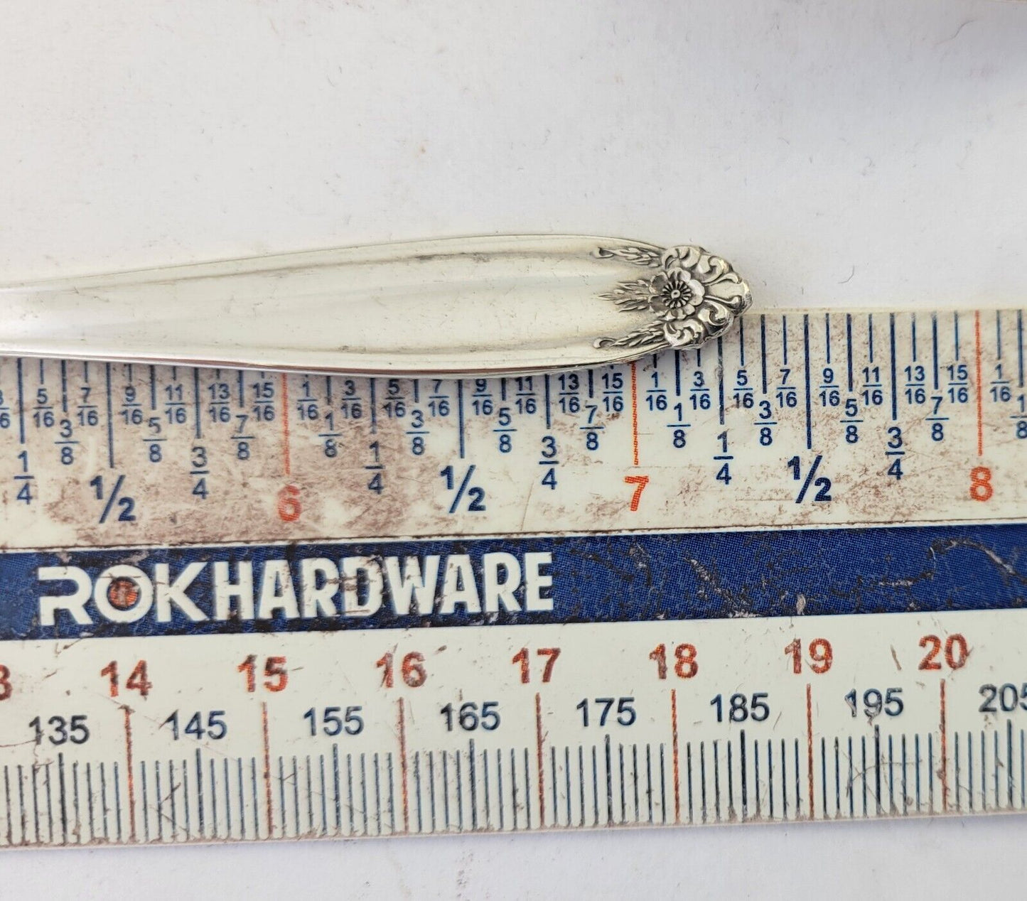 7pc. International Prelude Sterling Silver 7 3/8" Long Iced Tea Spoons 6.3oz.