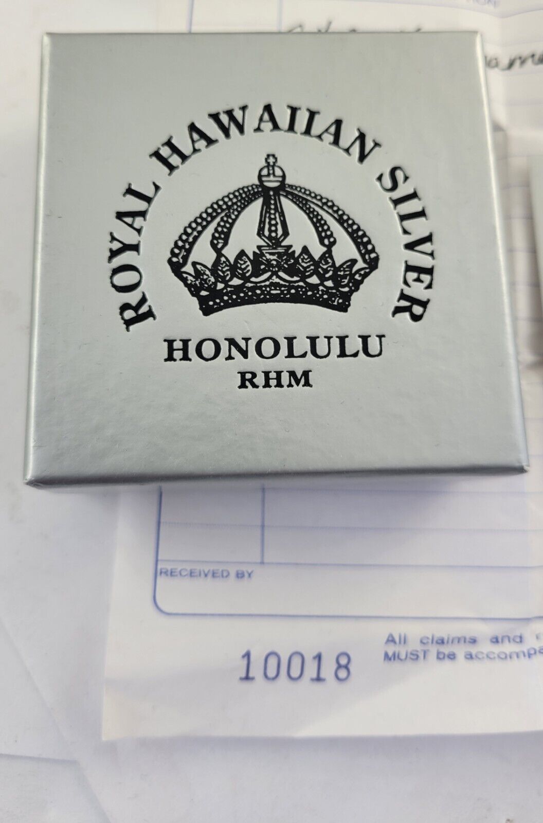 1996 Hawaii King Kamehamha 1 Ounce .999 Fine Silver RHM Dala w/Box & Paperwork